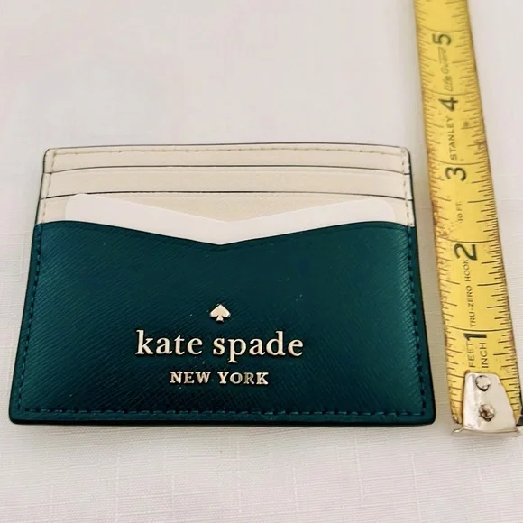 kate spade ♠️ Leather Card Holder - Picture 4 of 7